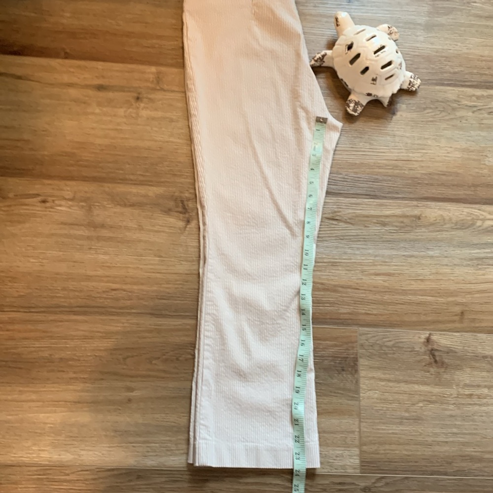 Counterparts white & tan pinned striped dressy parts size medium - Picture 6 of 10